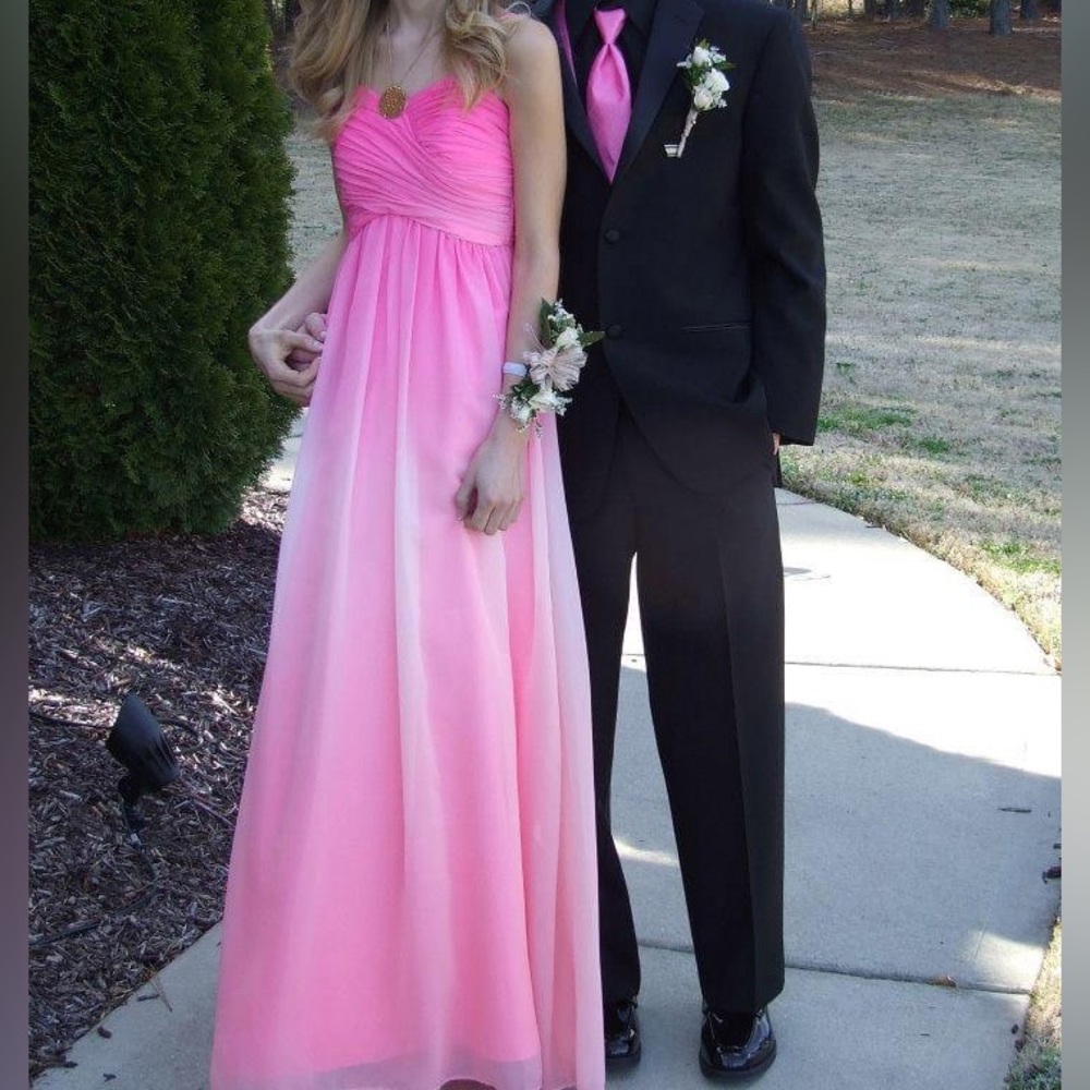 Morgan and Co - Pink Ombré Gown - size 1/2